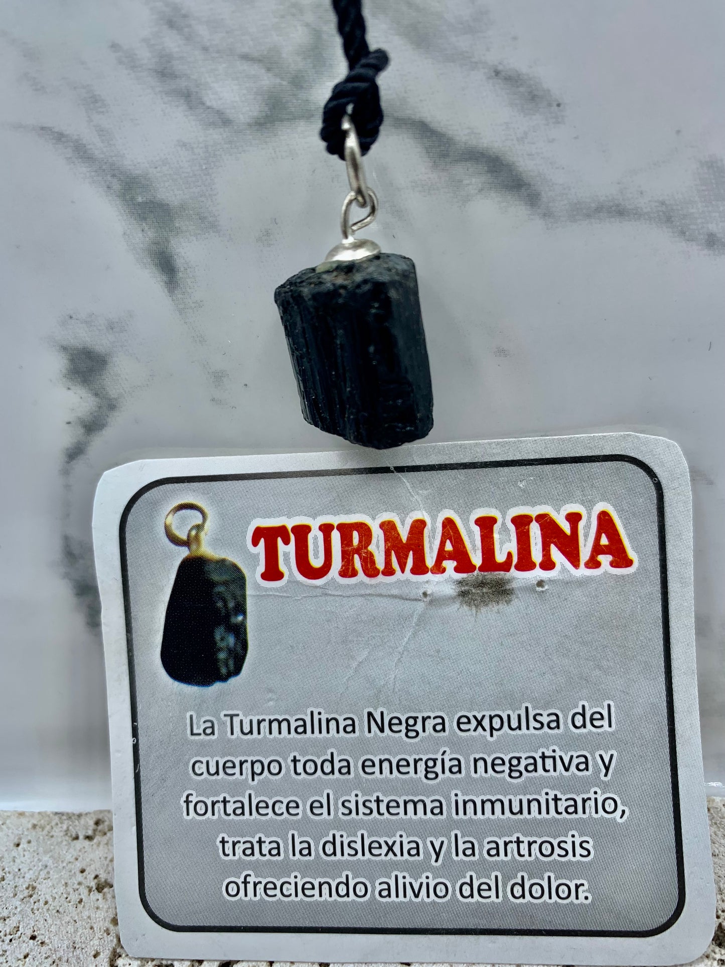 Turmalina Negra Protector de Energias Negativas